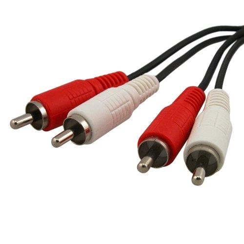 Audio Cable (QK-8079) 2 x RCA Plug - 2 x RCA Plug 2 Meters