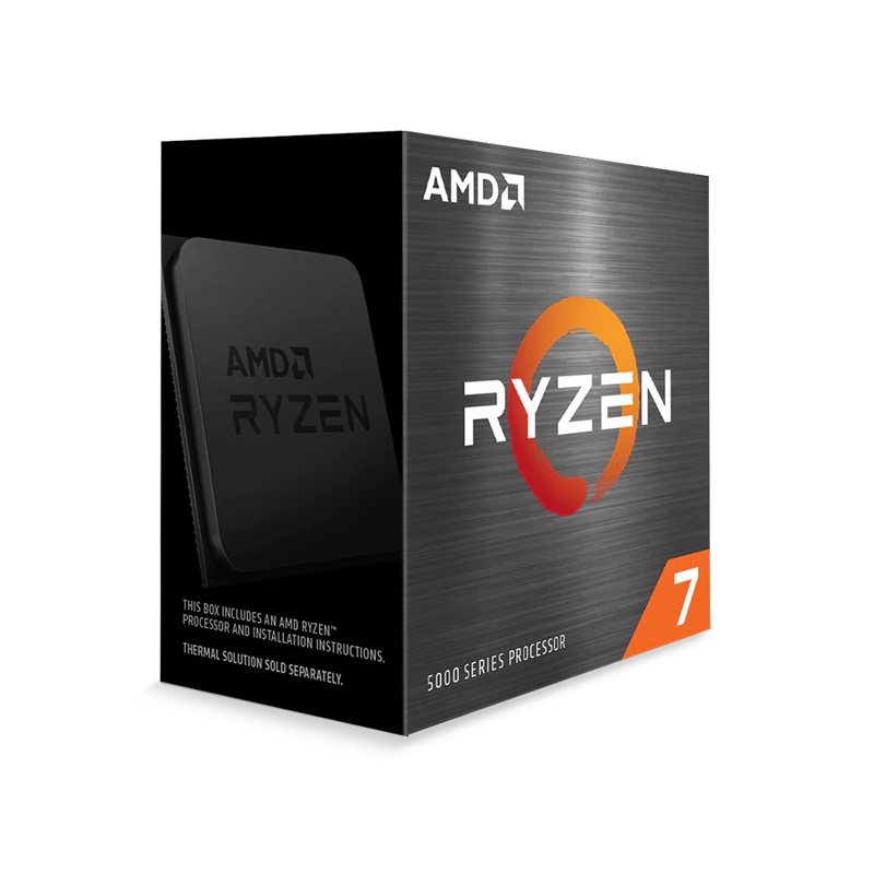 AMD Ryzen 7 5800X 8-Core AM4 3.8GHz, No Fan, No VGA