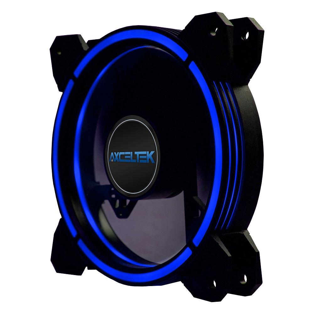 Axceltek F120-BLUE 120mm Blue LED Fan