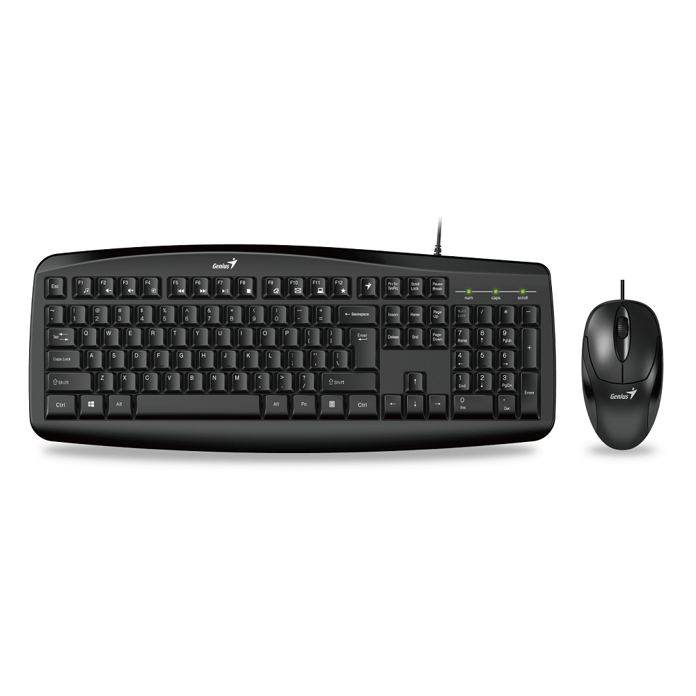 Genius KM-200 Wired Smart Keyboard & Mouse