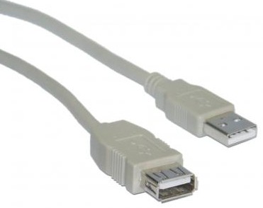 USB 2.0 AM-AF extension cable, 5M